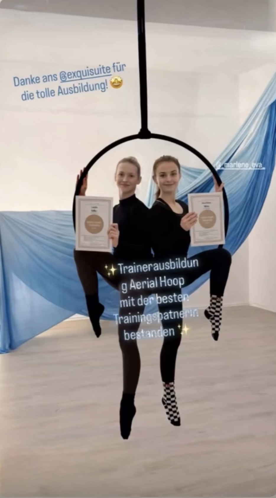 Aerial Hoop-Trainerinnen