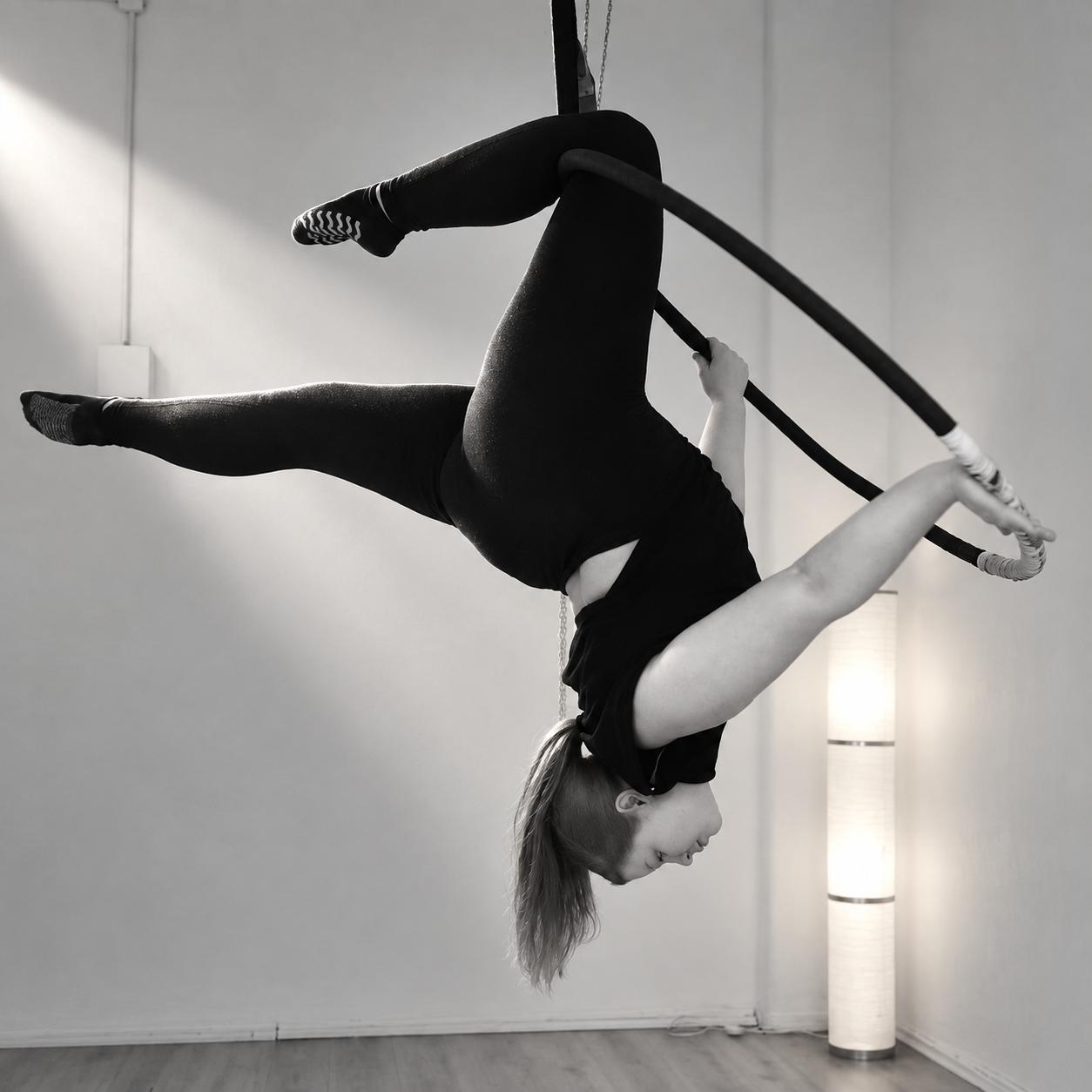 Aerial Hoop Blockkurs für Beginner im exQUIsuite Bielefeld